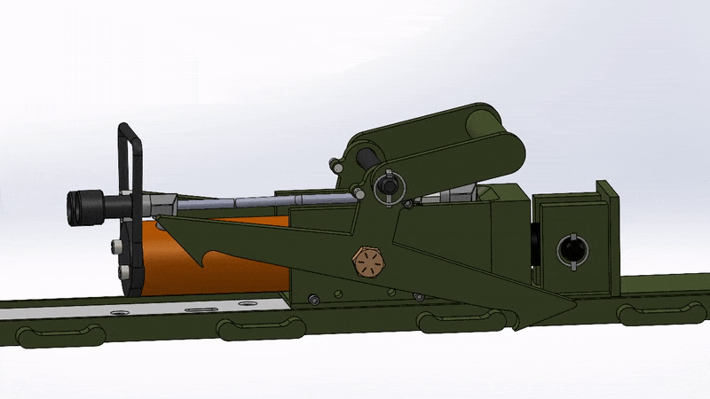 Animated GIF of the XLP30 Hydra-slide switching from push to pull.