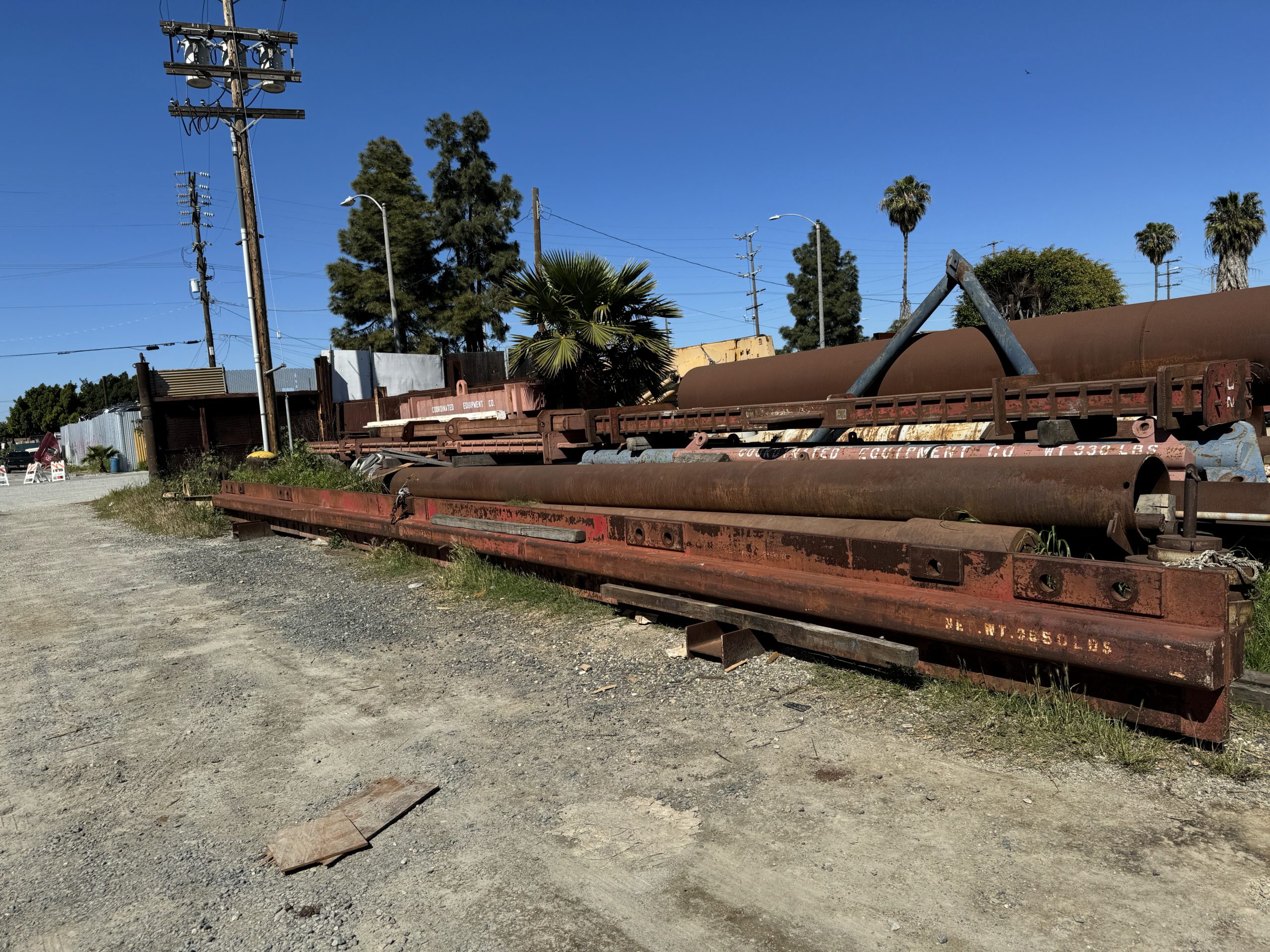 Unaccepted rigging from Golden Gate Airbus Lift at Long Beach Port- from Case Study