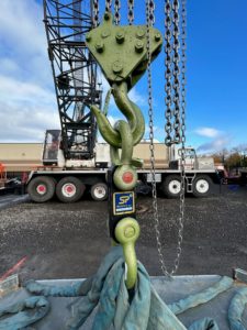 Jobsite photo demonstrating Digital Load Links from LGH.